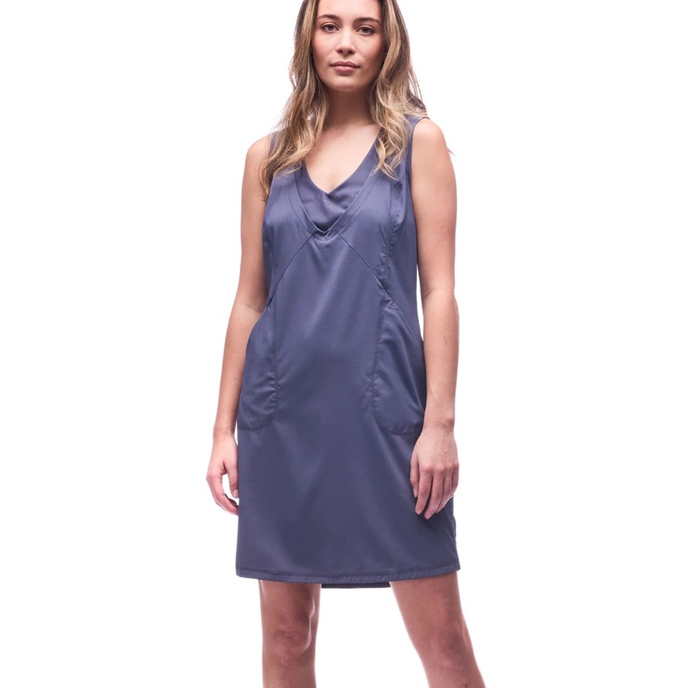 Indyeva Sleeveless Purple Dress - Picture 8 of 8
